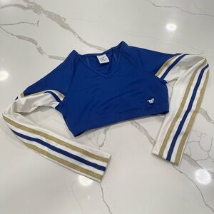 Varsity Cheer Sleeve Midriff